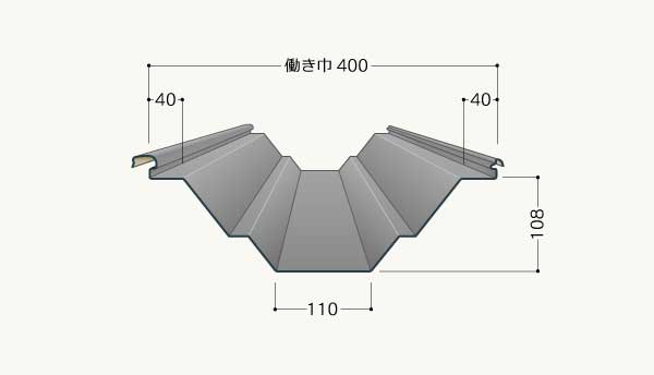 ヨドルーフ108ハゼ