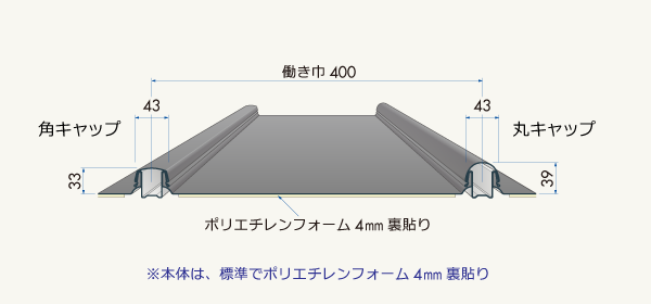 ヨドルーフ瓦棒400